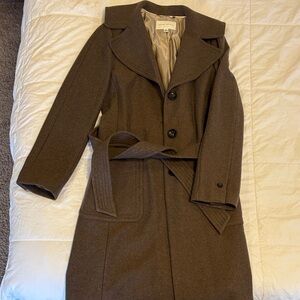 Banana Republic Dark Brown Trench Coat